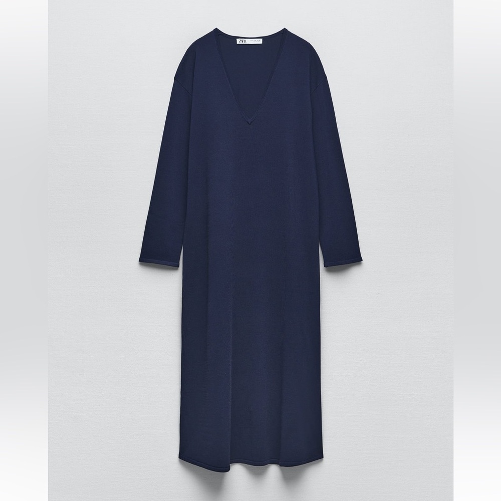 Zara knit midi dress